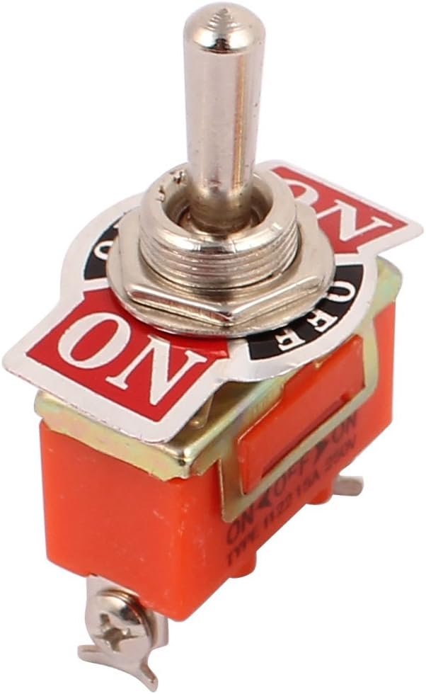 On/Off/On 3 Postion 3 Terminals SPDT Toggle Switch AC 250V 15A