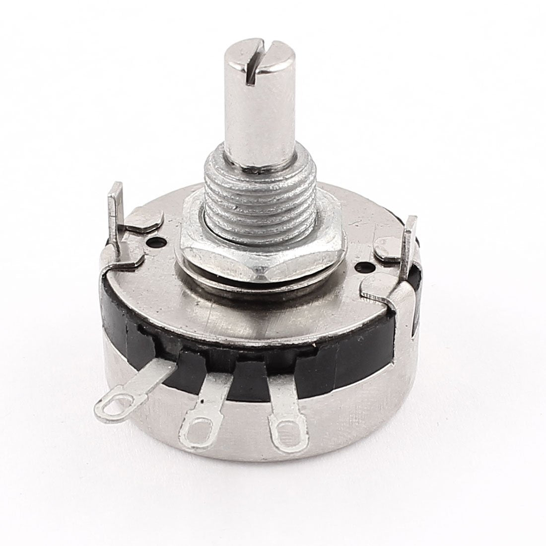 100K ohm Single Turn Carbon Linear Variable Potentiometer WH118-2w