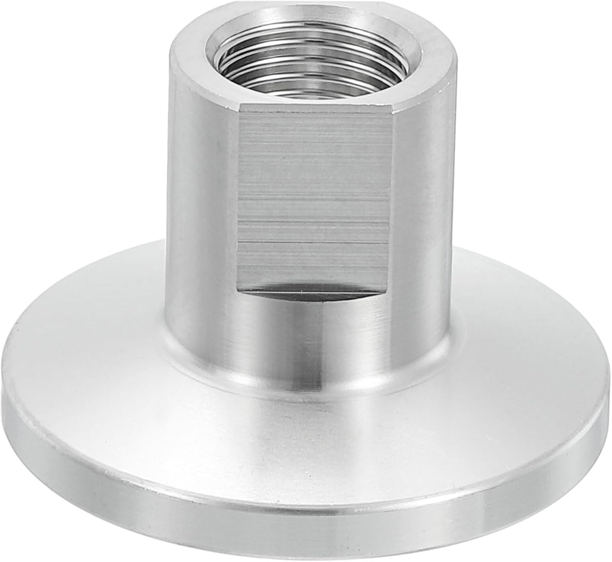 1/8" PT x 5/8" Hose Pipe Fitting Adapter, 304 Stainless Steel Female Threaded Hose Pipe Fitting Sanitary Adapter for Vacuum Systems, Industrial Pipe Connections, Silver