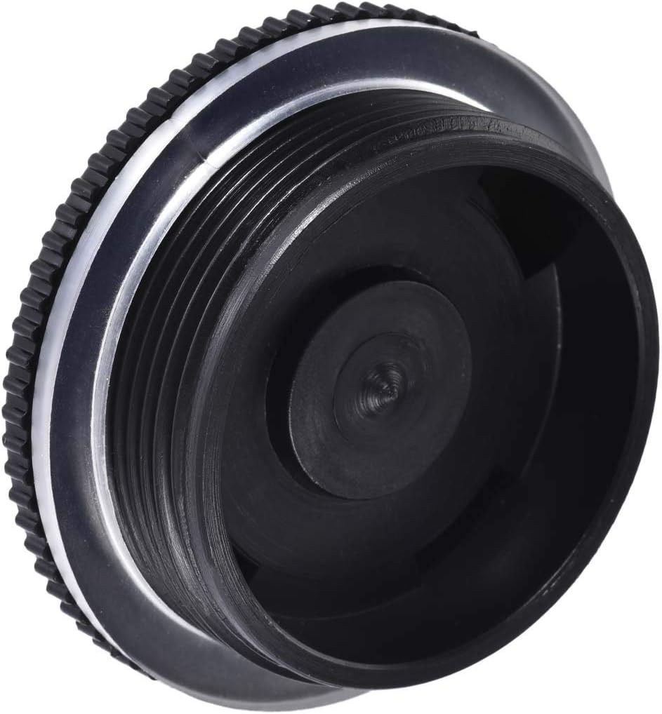 Plug Fittings, G2 Thread, Flanged Adaptors Sealing Plugs with Gasket, for Water Tanks, Aquariums, Ponds, Pools, PVC, Black
