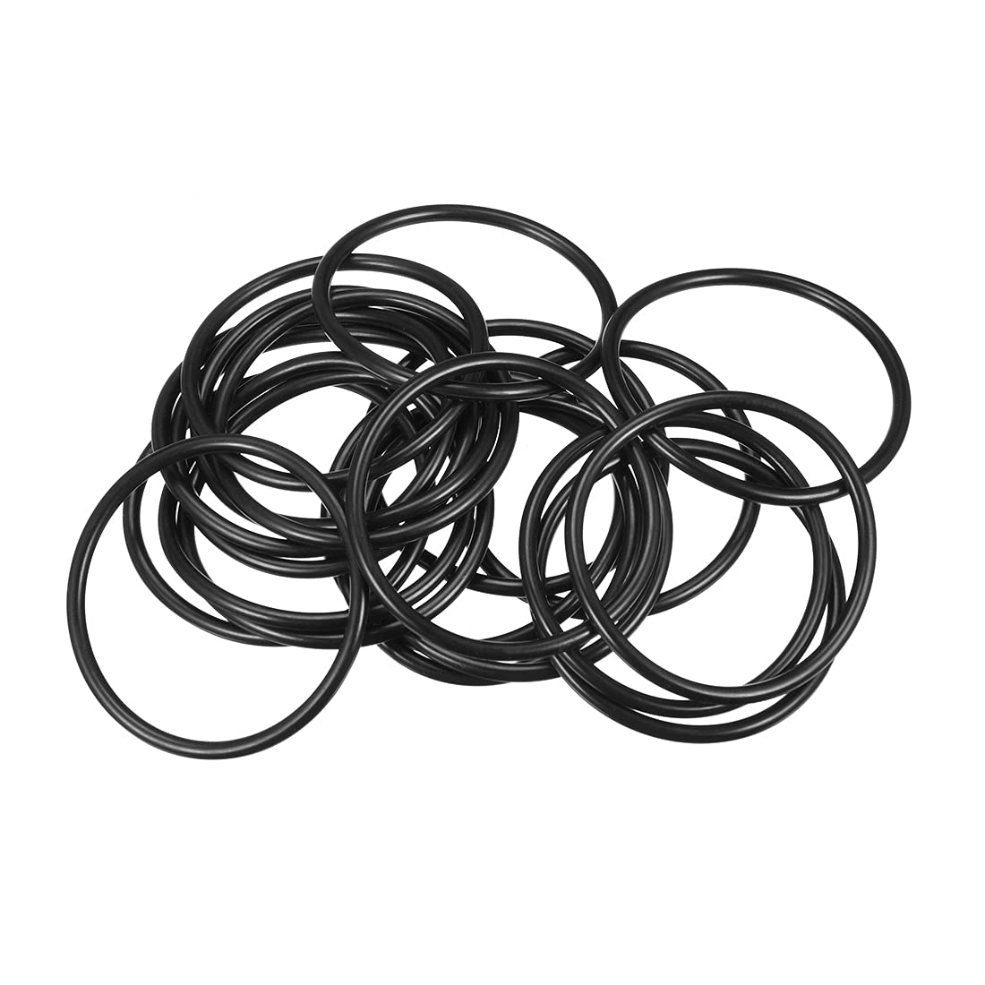 Nitrile Rubber O-Rings 75mm OD 68mm ID 3.5mm Width, Metric Nitrile Rubber Sealing Gasket, Pack of 20