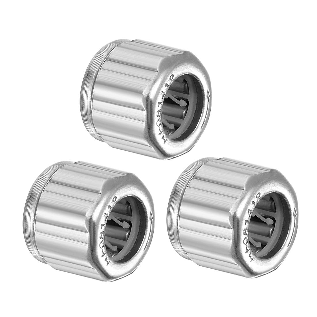 Needle Roller Bearings, One Way Bearing, 8mm Bore 14mm OD 12mm Width 3pcs