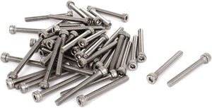 M4x35mm Hex Socket Cap Head Key Stainless Steel Screws Bolts 50 Pcs