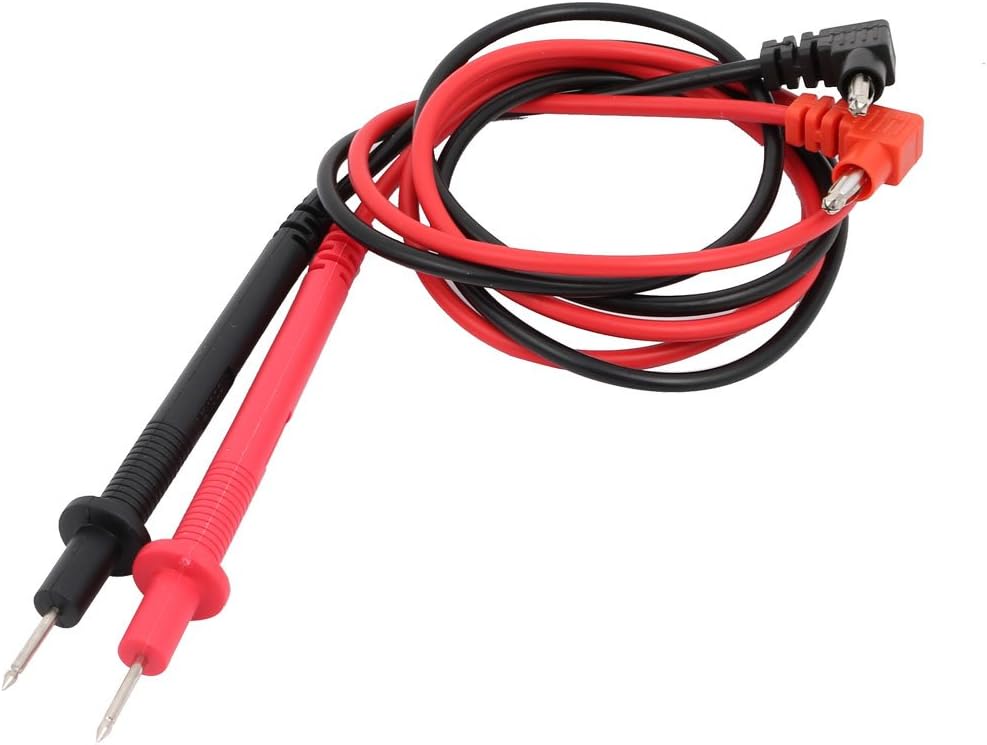 1Pair Universal Multimeter Test Lead Probe Wire Pen Cable Black and Red