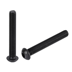M8x55mm Hex Socket Button Head Cap Bolts Screws Carbon Steel 10pcs