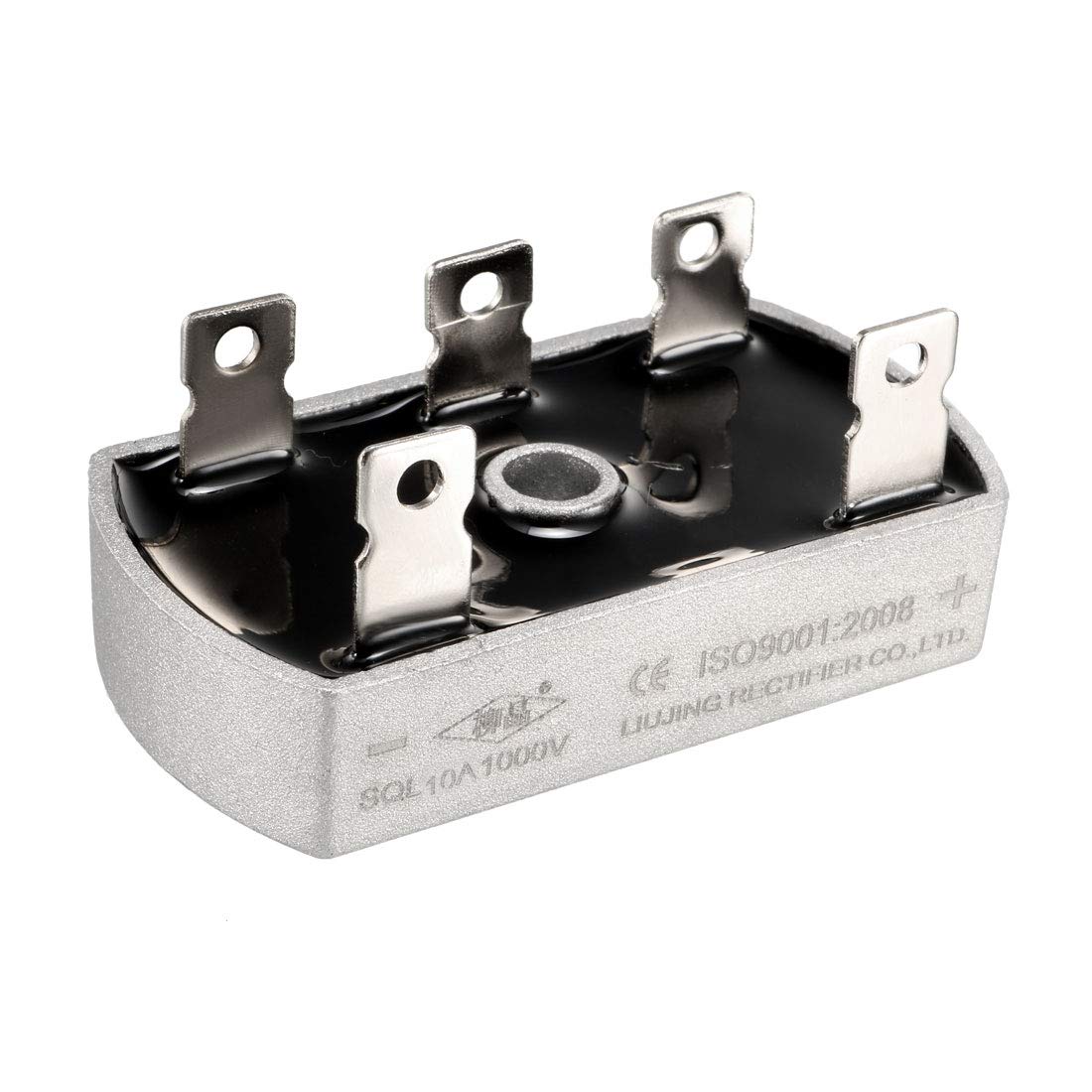 SQL 10A 1000V Three Phase Bridge Rectifier Half-Wave Gray