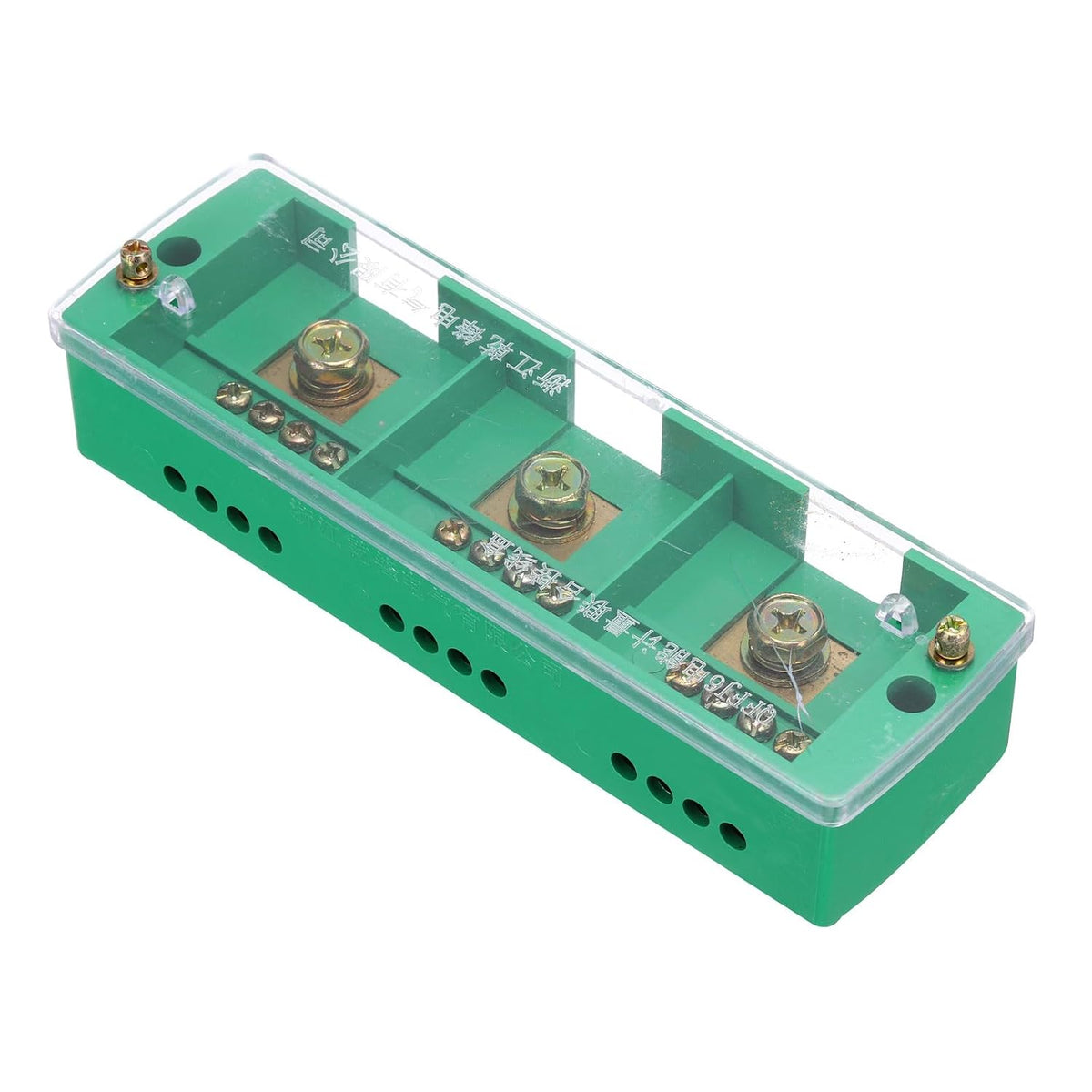 3 Inlet 12 Outlet Terminal Strip Blocks 660V 150A Single Phase Distribution Block for Metering Box