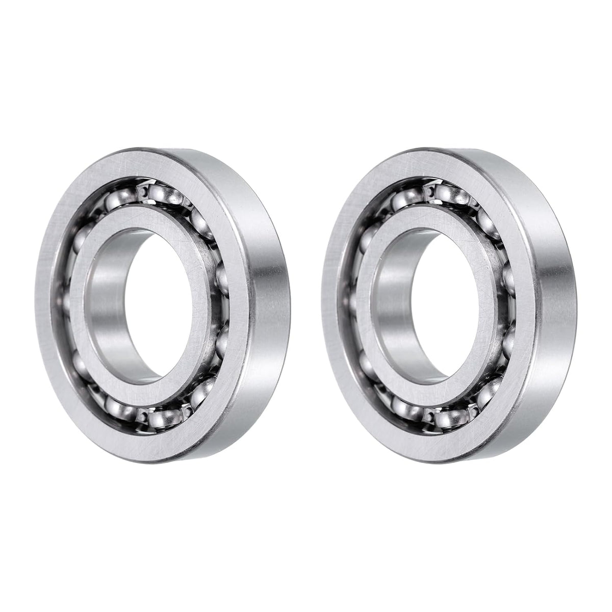 16004 Deep Groove Ball Bearings, ID 20mm x OD 42mm x Width 8mm Z3 Deep Groove Rolling Bearings, High Speed Sealed Bearing Chrome Steel (2 PCS)