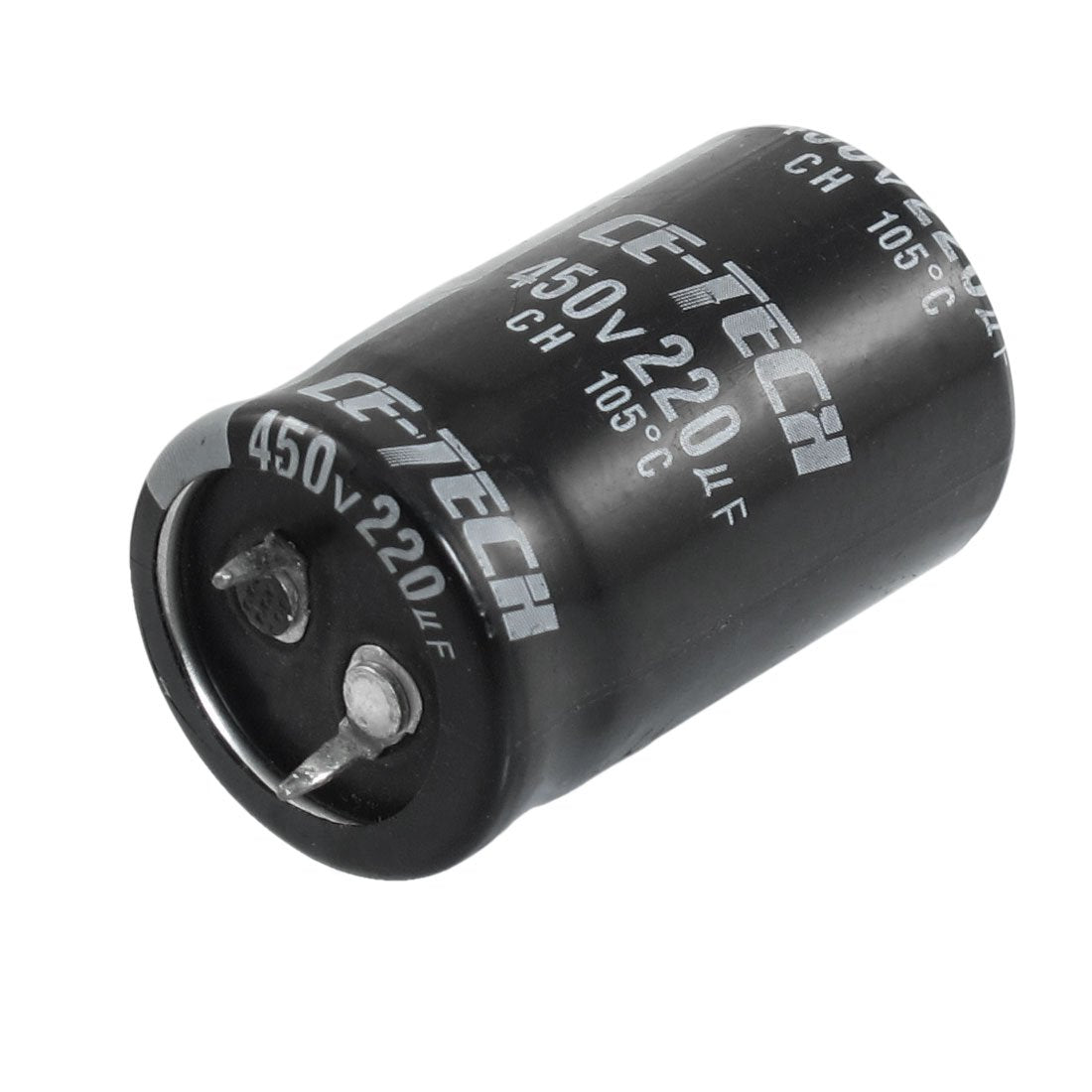 a12122700ux0146 450V 220uF 40 mm x 25 mm Cylindrical Aluminum Electrolytic Capacitor