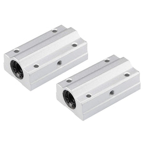 SCS10LUU Linear Ball Bearing Slide Block Units Extra Long, 10mm Bore Dia (Pack of 2)