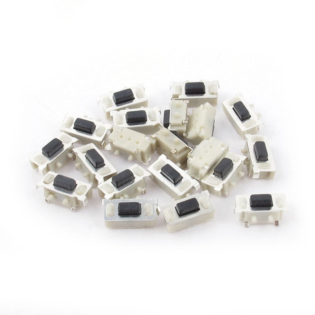 a15010700ux0125 2 SMT 2 Pin Momentary Push Button Tactile Tact Switches, 3 mm x 6 mm x 3.5 mm