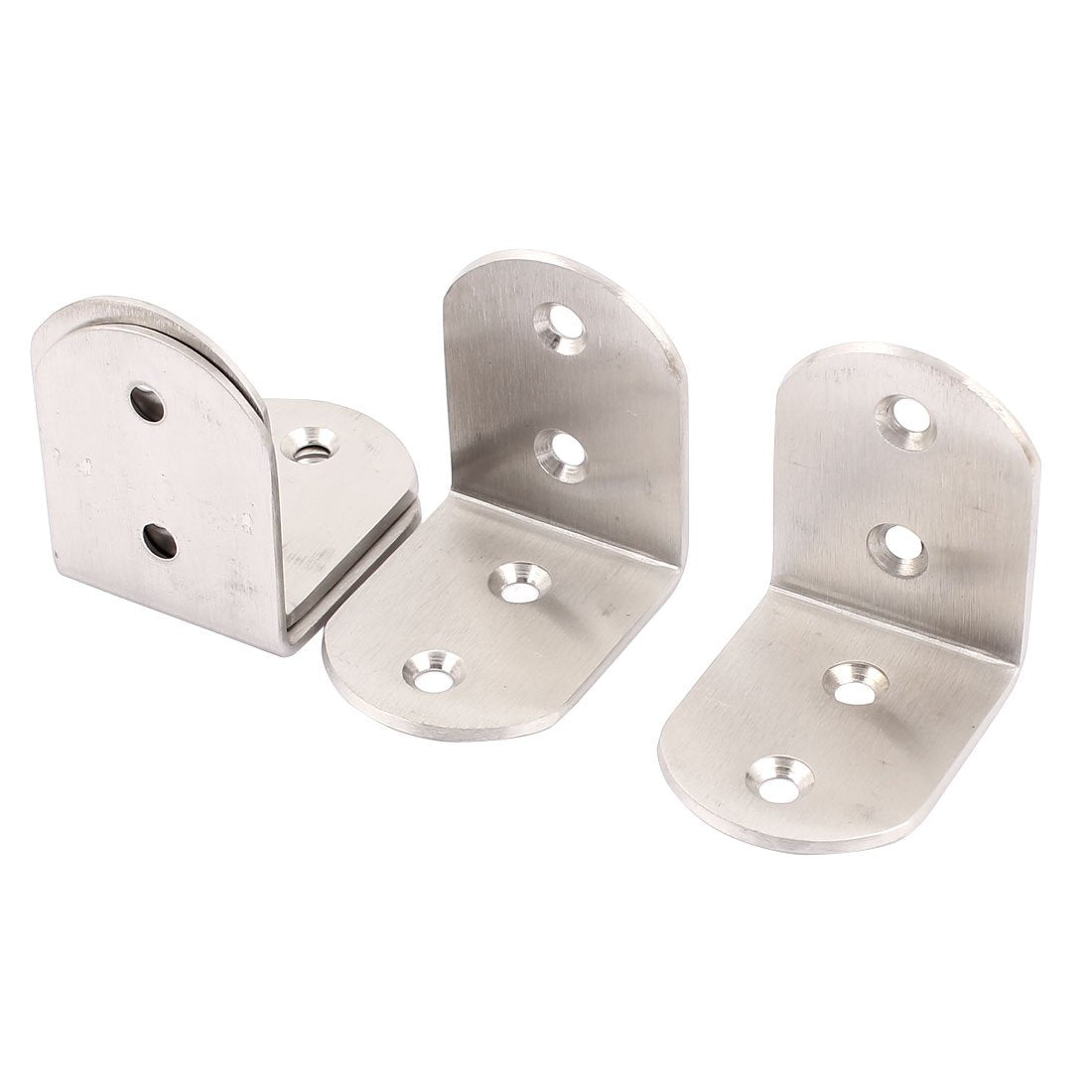 a15072400ux1561-DM Furniture Corner Brace, Right Angle Bracket Fastener, 50 mm x 50 mm x 38 mm Size (Pack of 4)