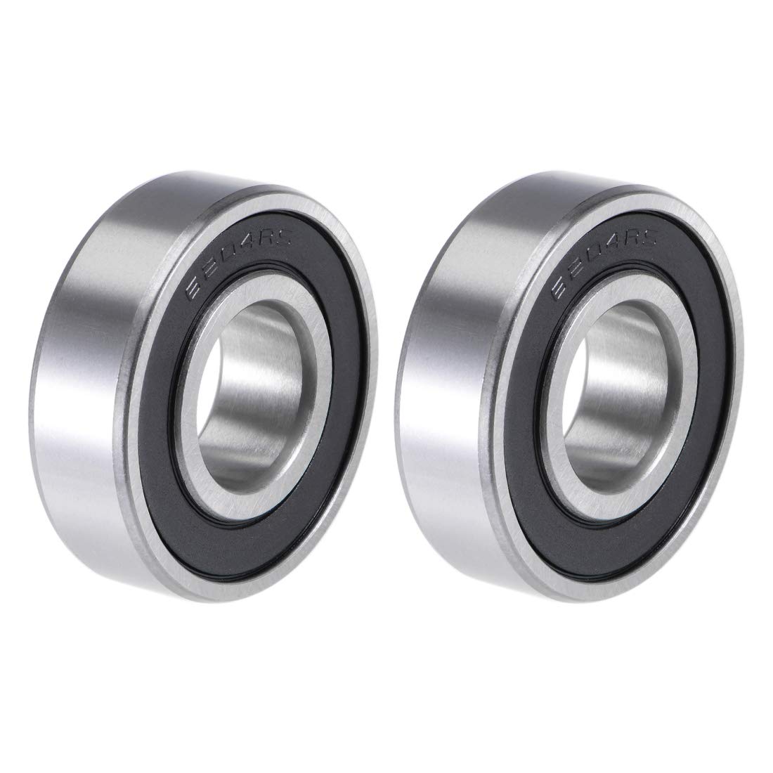 6204-2RS Deep Groove Ball Bearings 20mm x 47mm x 14mm Double Sealed Chrome Steel P5(ABEC5) 2pcs