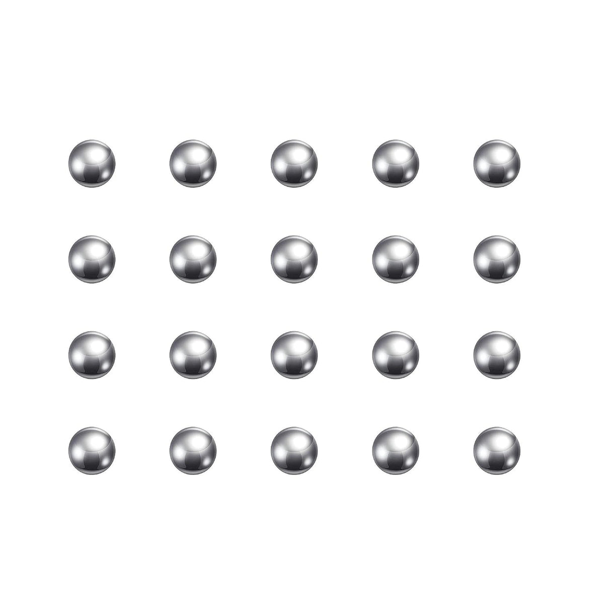 200pcs 5mm 316L Stainless Steel Bearing Balls G100 Precision