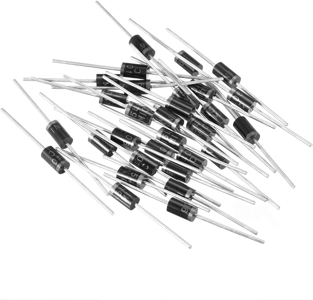 Schottky Rectifier Diode 3A 600V Electronic Silicon Diodes 30pcs for 1N5406