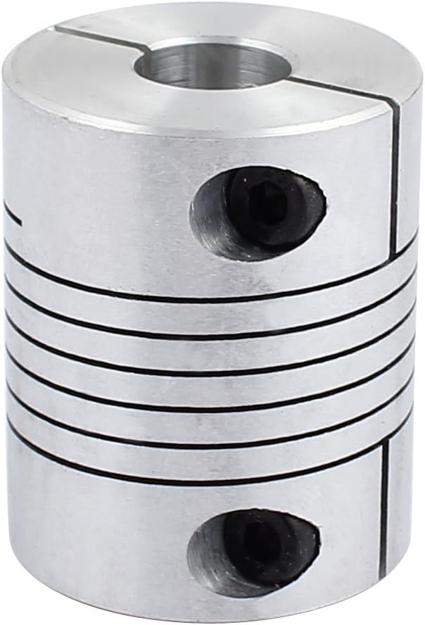 12mm to 15mm Shaft Coupling 40mm Length 32mm Diameter Stepper Motor Coupler Aluminum Alloy Joint Connector for 3D Printer CNC Machine DIY Encoder