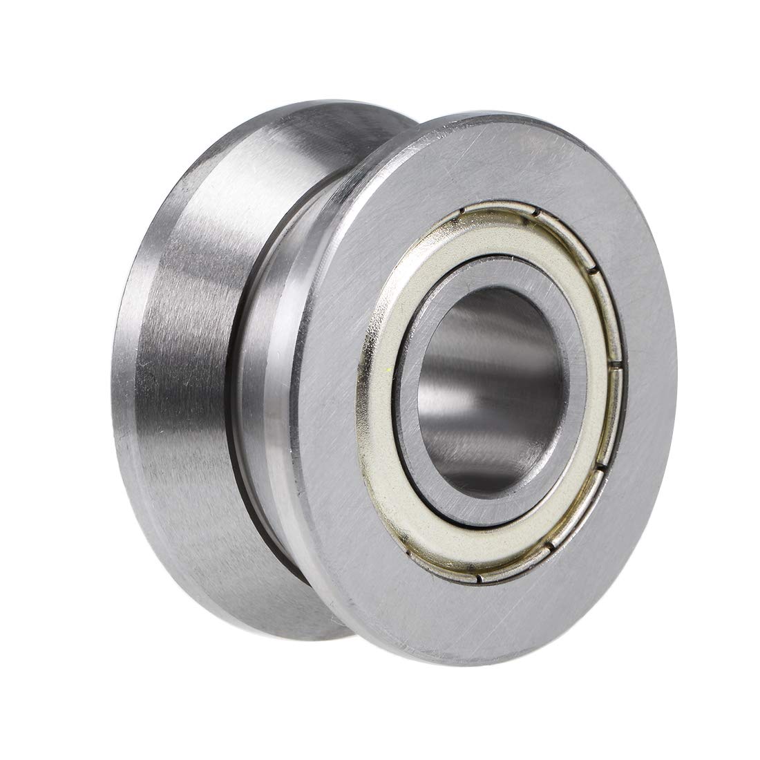 LV202-41ZZ V-Groove Ball Bearing 15x41x20mm Guide Pulley Bearings for 20mm Shaft