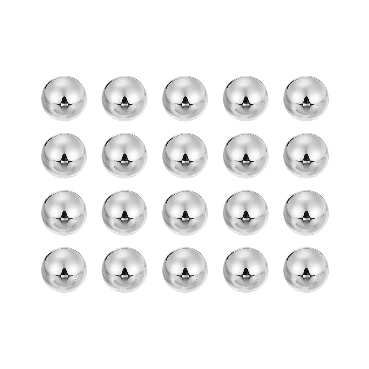300pcs Precision Bearing Steel Balls 3/32" (2.381mm) G10 Solid Chrome Steel Bearing Balls for Machinery, Automotive, and DIY (Surface Mirror Polished)
