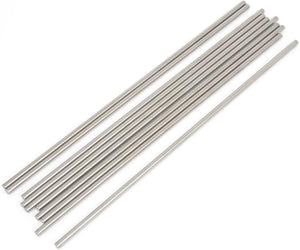 10 Pcs RC Airplane Stainless Steel Round Rods Axles Bars 3mm x 170mm