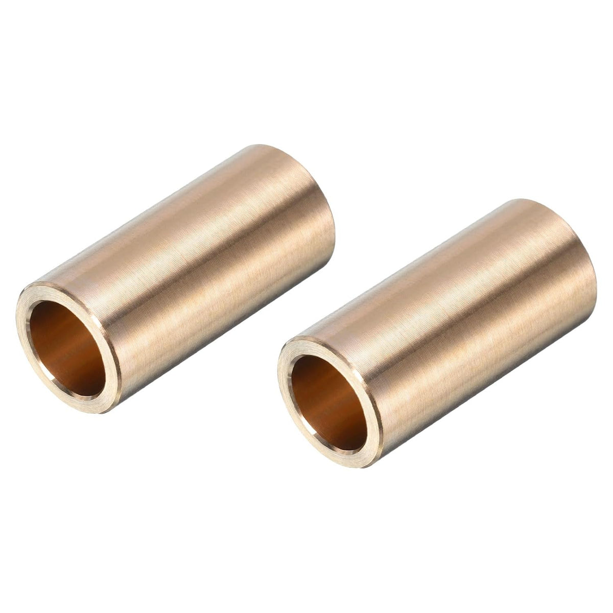 2pcs Sleeve Bearings 10mm Bore x 14mm OD x 30mm Length Self-Lubricating Brass Bushing