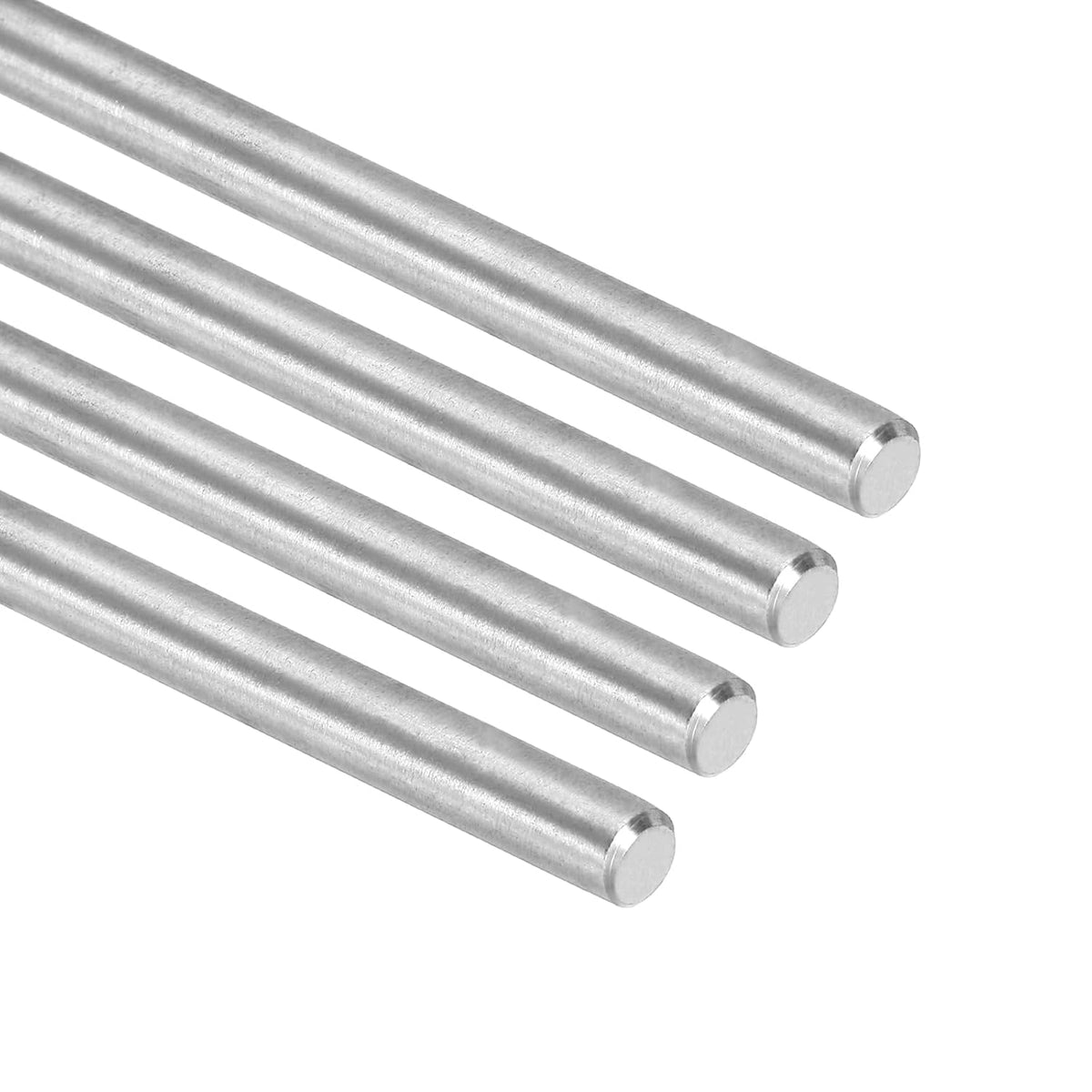 4Pcs Linear Motion Rods, 7/32Inch x 300mm 304 Stainless Steel Linear Motion Rail Rod Shaft Guide for 3D Printer, CNC, DIY Craft Tool