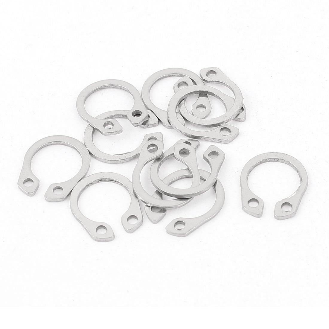 External Circlip Retaining Shaft Snap Clip Rings 10mm 10pcs