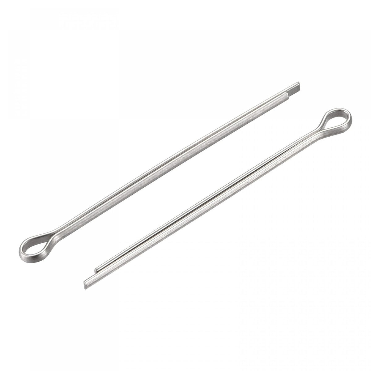 304 Stainless Steel Cotter Pins, 1.5mm x 30mm Hairpin Clip Fastener Fitting for Automotive, Mechanics, Silver Tone, 120Pcs