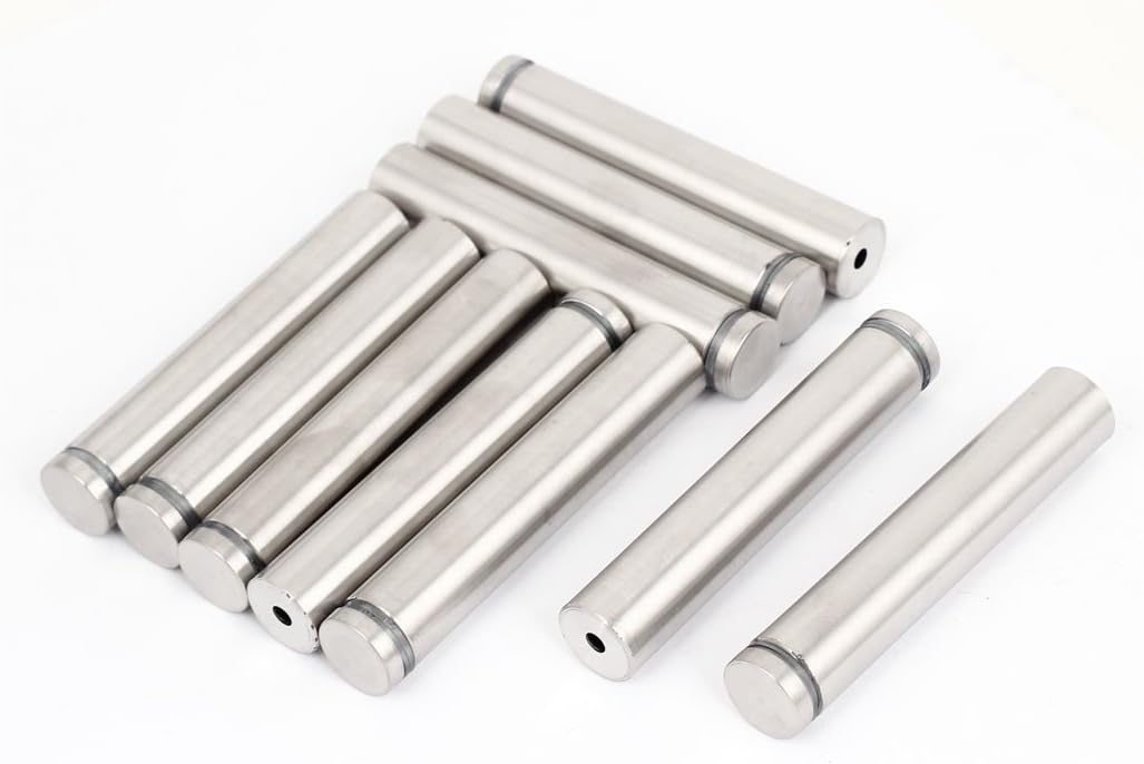 19mm x 100mm Stainless Steel Advertising Frameless Glass Standoff Pin 10pcs