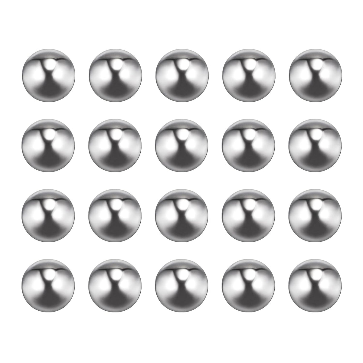 50pcs 12mm 201 Stainless Steel Bearing Balls G1000 Precision