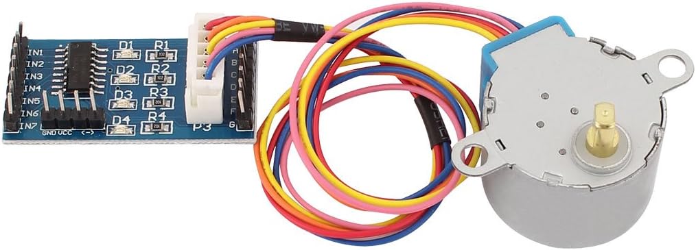 DC 12V 5 Line 4 Phase Stepper Motor 28BYJ-48 w Drive Module ULN2003