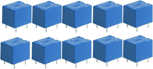 10 x DC 12V Coil 5 Pins SPST Power Relay JQC-3F