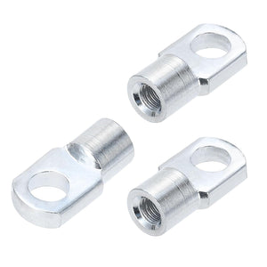 M6 Female Threaded A3# Steel Gas Spring Strut Joint End Fitting 3pcs