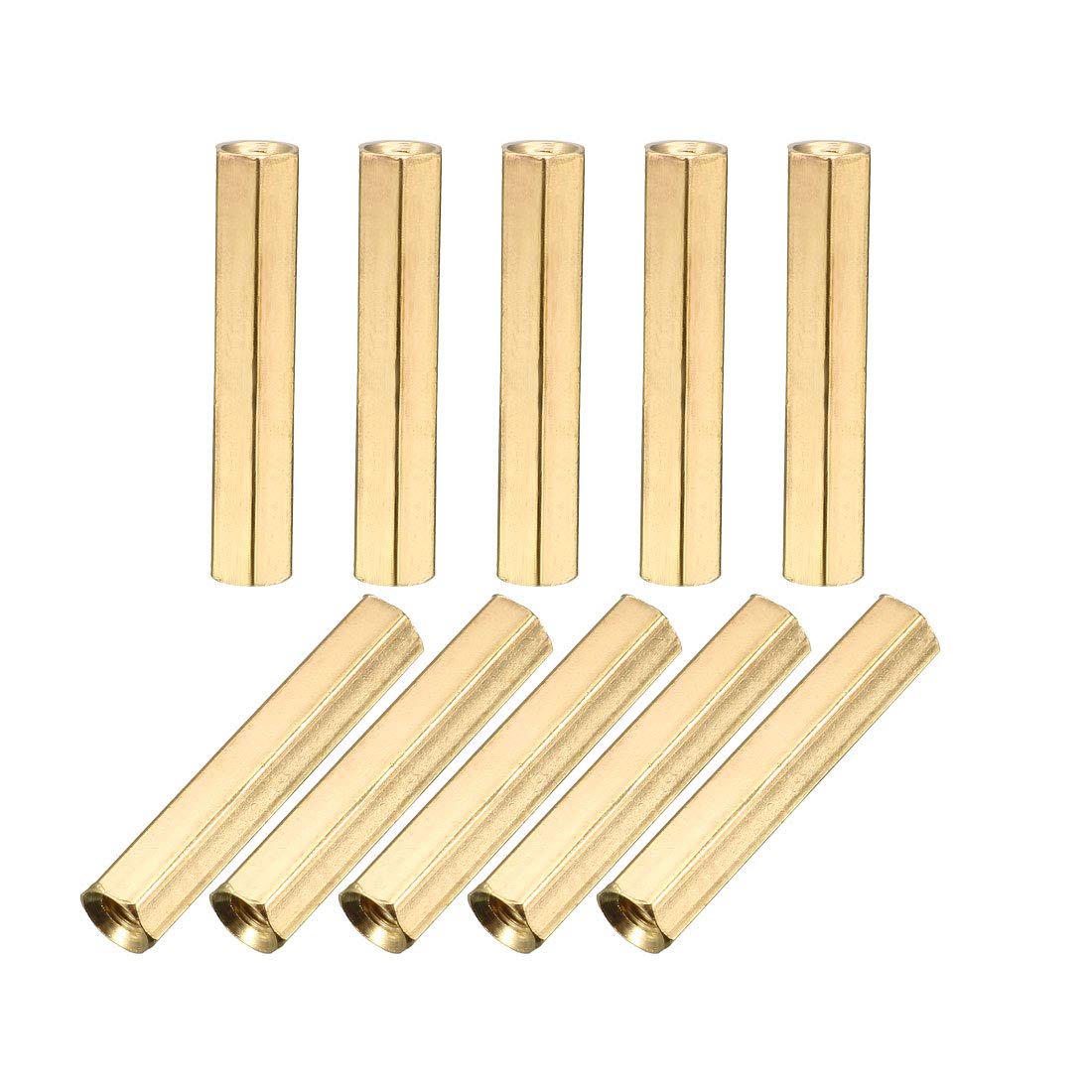 M3x25 Female-Female Hex Brass PCB Motherboard Spacer Standoff for FPV Drone Quadcopter, Computer & Circuit Board 10pcs