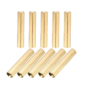 M3x25 Female-Female Hex Brass PCB Motherboard Spacer Standoff for FPV Drone Quadcopter, Computer & Circuit Board 10pcs