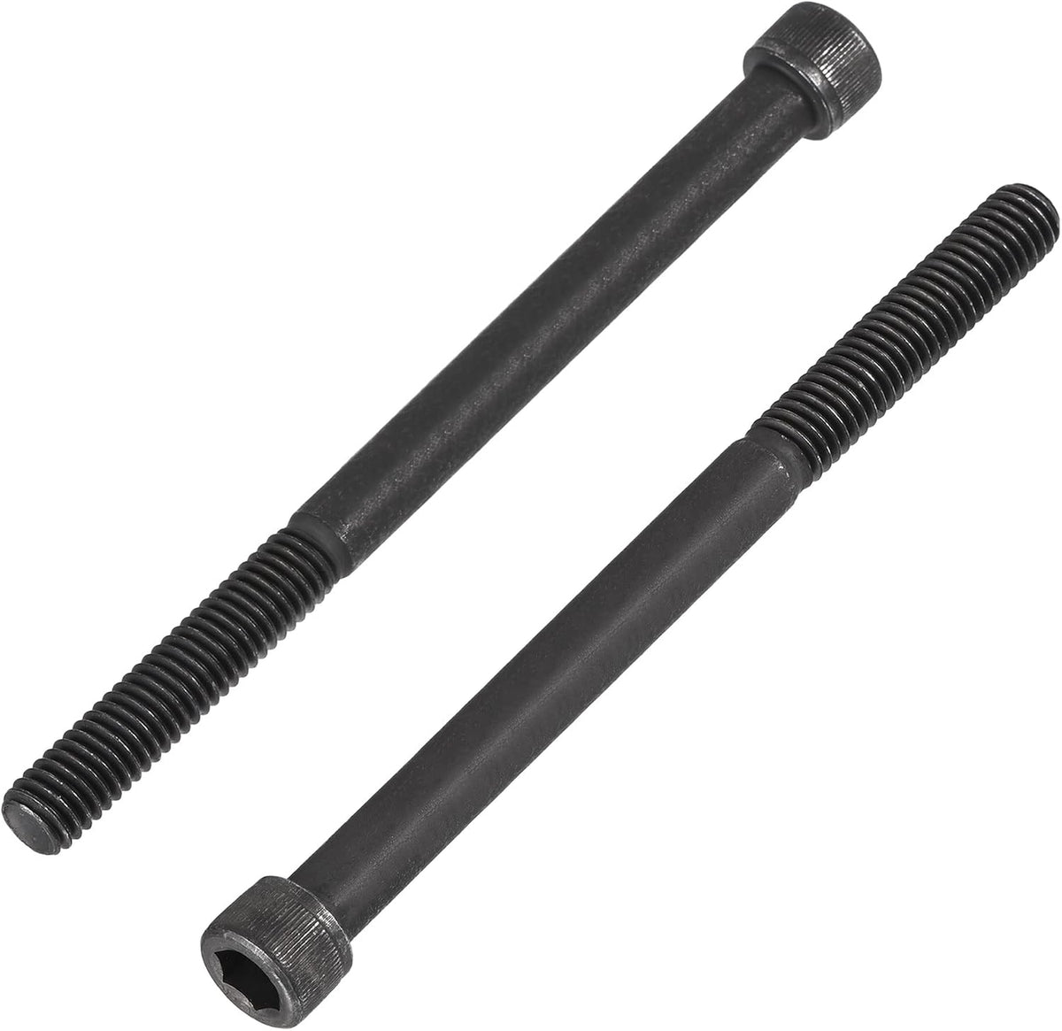 3/8-16x5" Hex Socket Head Cap Screw Bolts 12.9 Grade Alloy Steel 2pcs