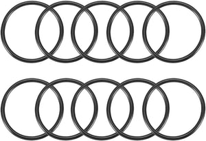 Nitrile Rubber O-Rings, 46mm OD 40mm ID 3mm Width, Metric Sealing Gasket, Pack of 10