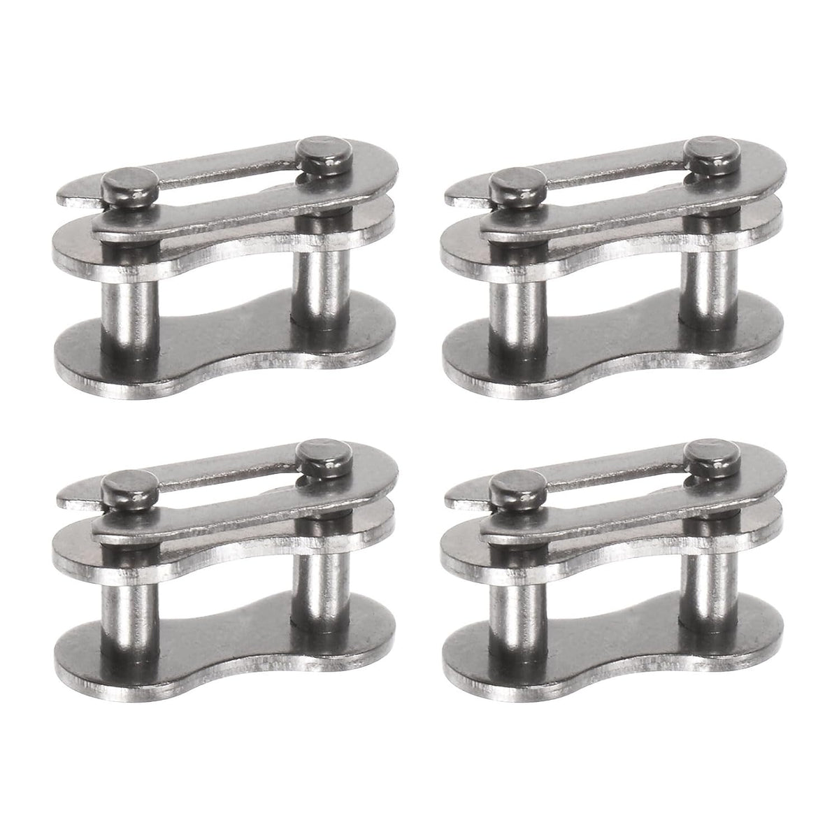 4Pcs Chain Master Connector Link Roller 8mm Pitch Stainless Steel Standard Connecting Split Links for 05B Chain