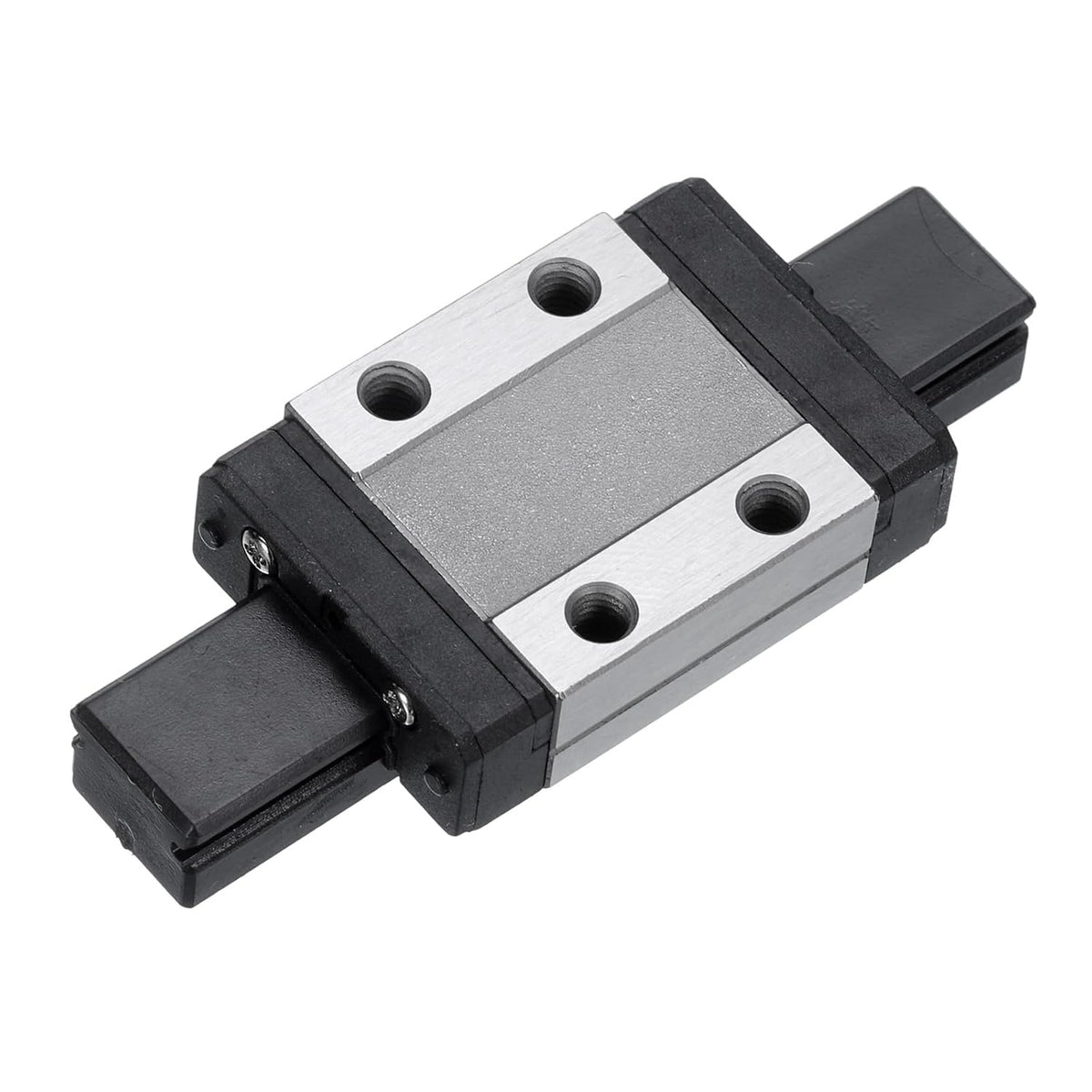 MGN9C Bearing Steel Sliding Carriage Block with Plastic Anti-Fall Strip for 9mm MGN9 Linear Motion Slide Rail Guide, Black