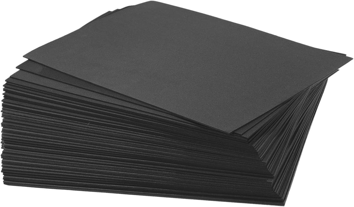 EVA Foam Sheets Black 12 Inch x 9 Inch 3mm Thickness for Crafts DIY Pack of 50