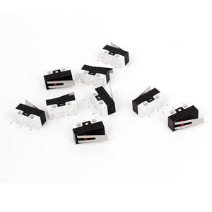 3 Pin Spdt 1No 1NC Lever Arm Tact Limit Micro Switch, AC 125V, 1 Amp