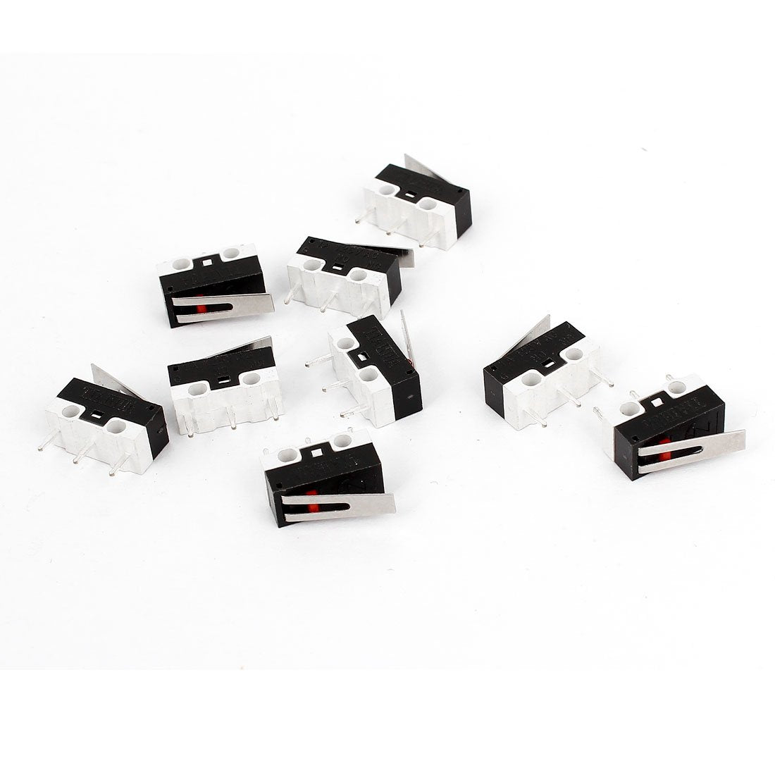 3 Pin Spdt 1No 1NC Lever Arm Tact Limit Micro Switch, AC 125V, 1 Amp