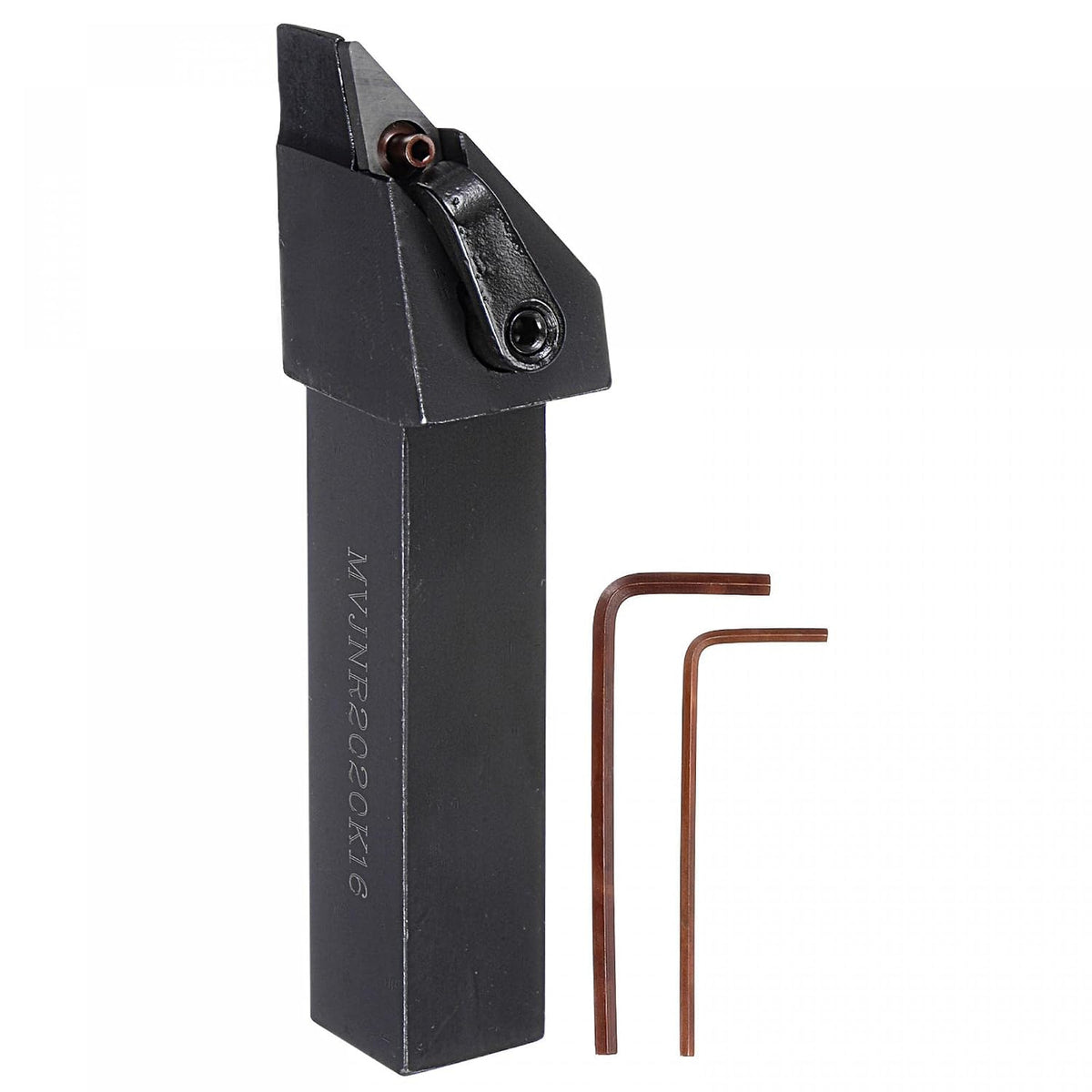 Indexable CNC Lathe Turning Tool Holder, 93°MVJNR2020K16 3/4" Shank 40CrMo-42CrMo Steel Carbide Turning Tool Holder for Turning Grooving Threading