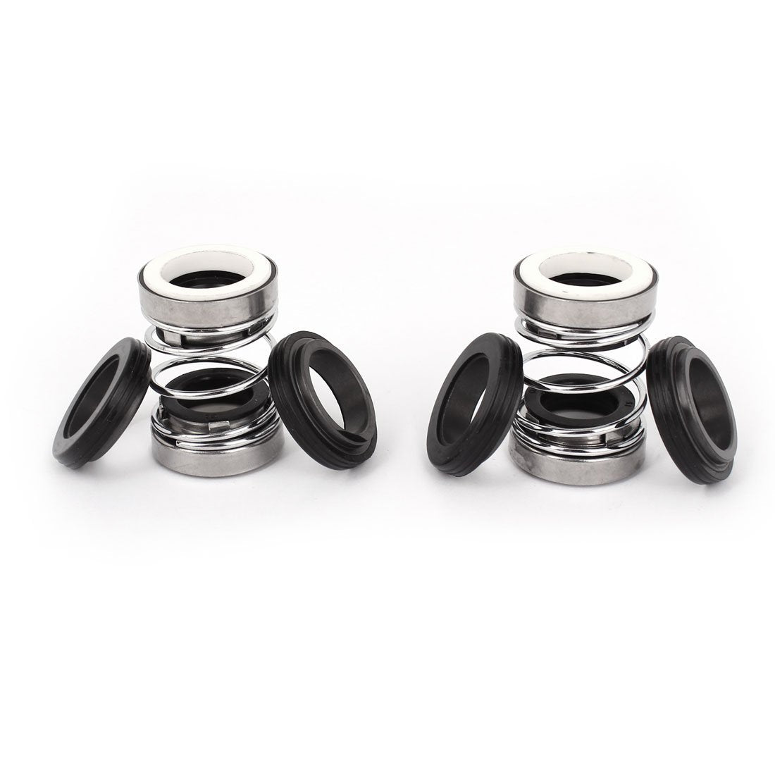 Water Pump 15mm ID Ceramic Ring Sealing Shaft Mechanical Seal 2pcs
