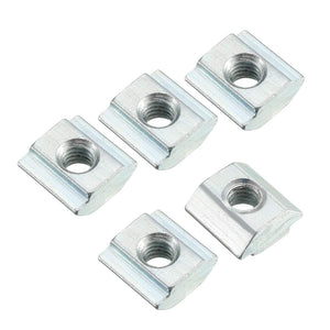 Slide in T-Nut, M4 Threaded for 2020 Series Aluminum Extrusions Profile, Pack of 12