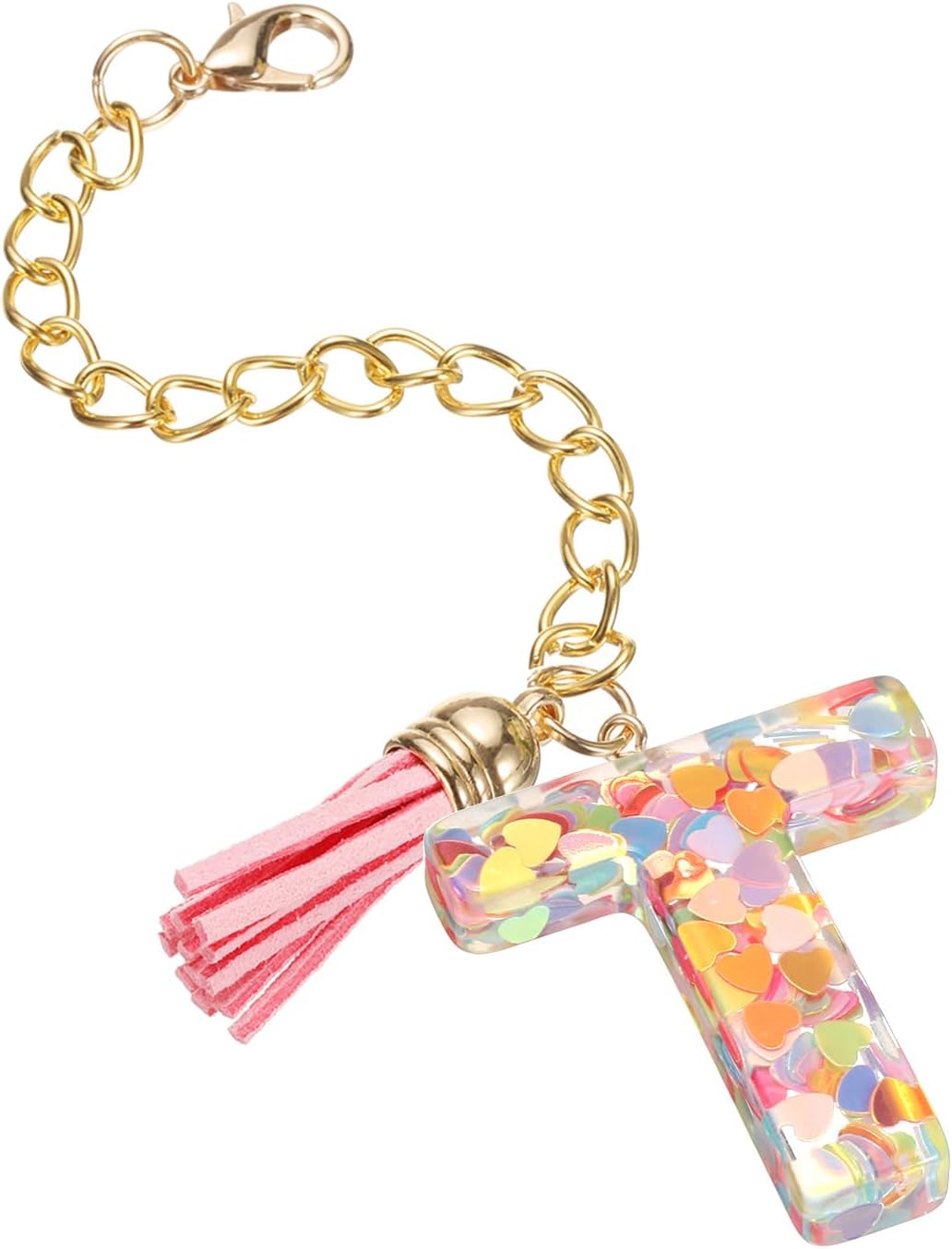 Letter Charm Accessories for Tumbler Cup Name ID Initial Letter Alphabet Charm Water Cup Chain for Identification