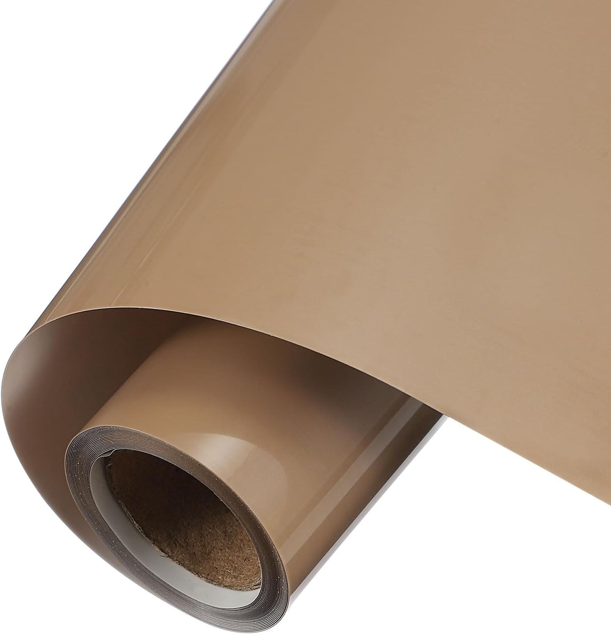 Brown Permanent Vinyl, 12 Inch x 5ft Vinyl Roll for Decal Cutting, Signs, Scrapbooking, DIY Craft, Home Decorations