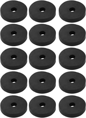 Nitrile Rubber Flat Washers 21.5mm OD 5mm ID 4mm Thickness for Faucet Pipe Water Hose, Pack of 15