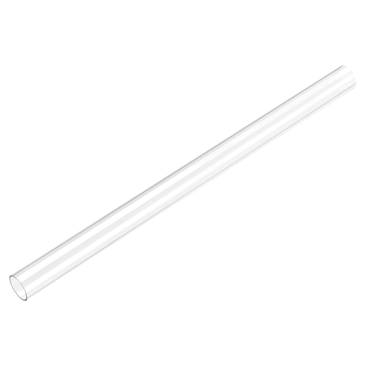 3pcs Clear Rigid Tubing 18mm(11/16'') ID x 20mm(3/4'') OD x 1Ft Length Round Plastic Polycarbonate Tube