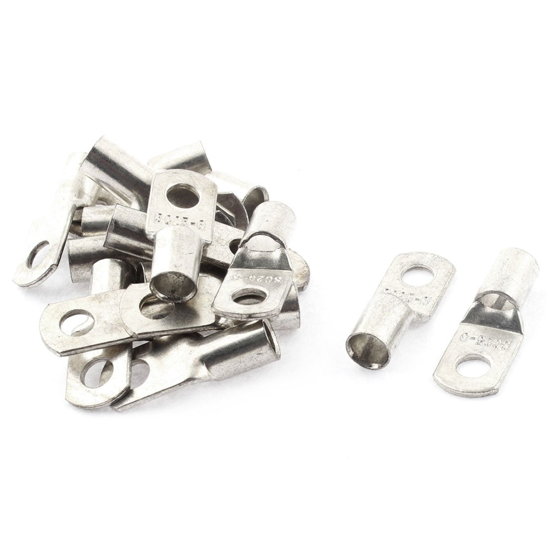 SC25-6 Cable Lug Connector Terminal for 25 mm Wire, 16 Piece, 6 mm Diameter Bolt