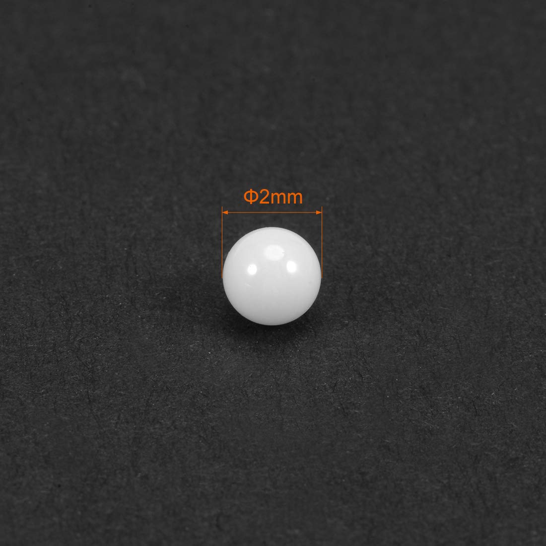 2mm Ceramic Bearing Balls, ZRO2 Zirconium Oxide Ball G5 Precision 5pcs